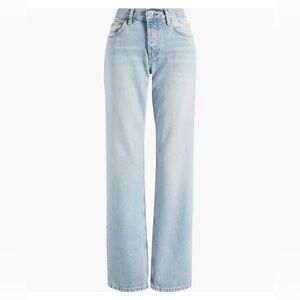 NWT Easy Straight Ripped Tide jeans
